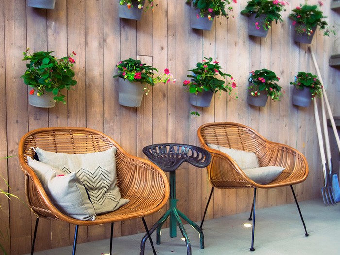 Gagnez de l’espace au sol et ajoutez du style en suspendant des plantes en pot